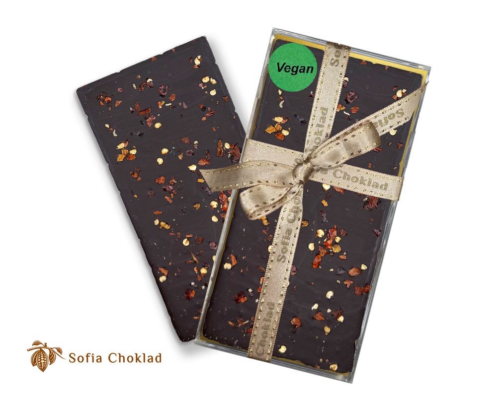 Mörk Choklad med Chili – 128g