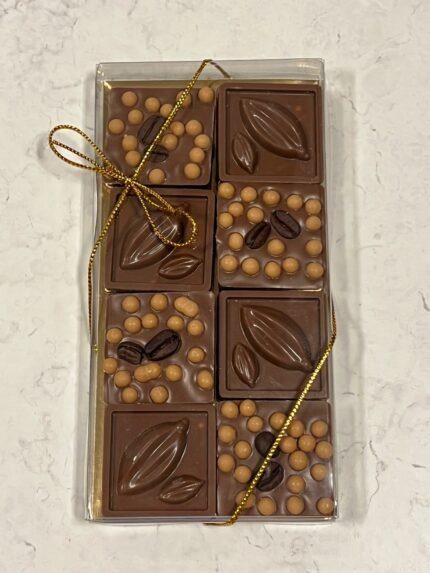 Milk Chocolate Coffee Beans with Salted Caramel - 85 g